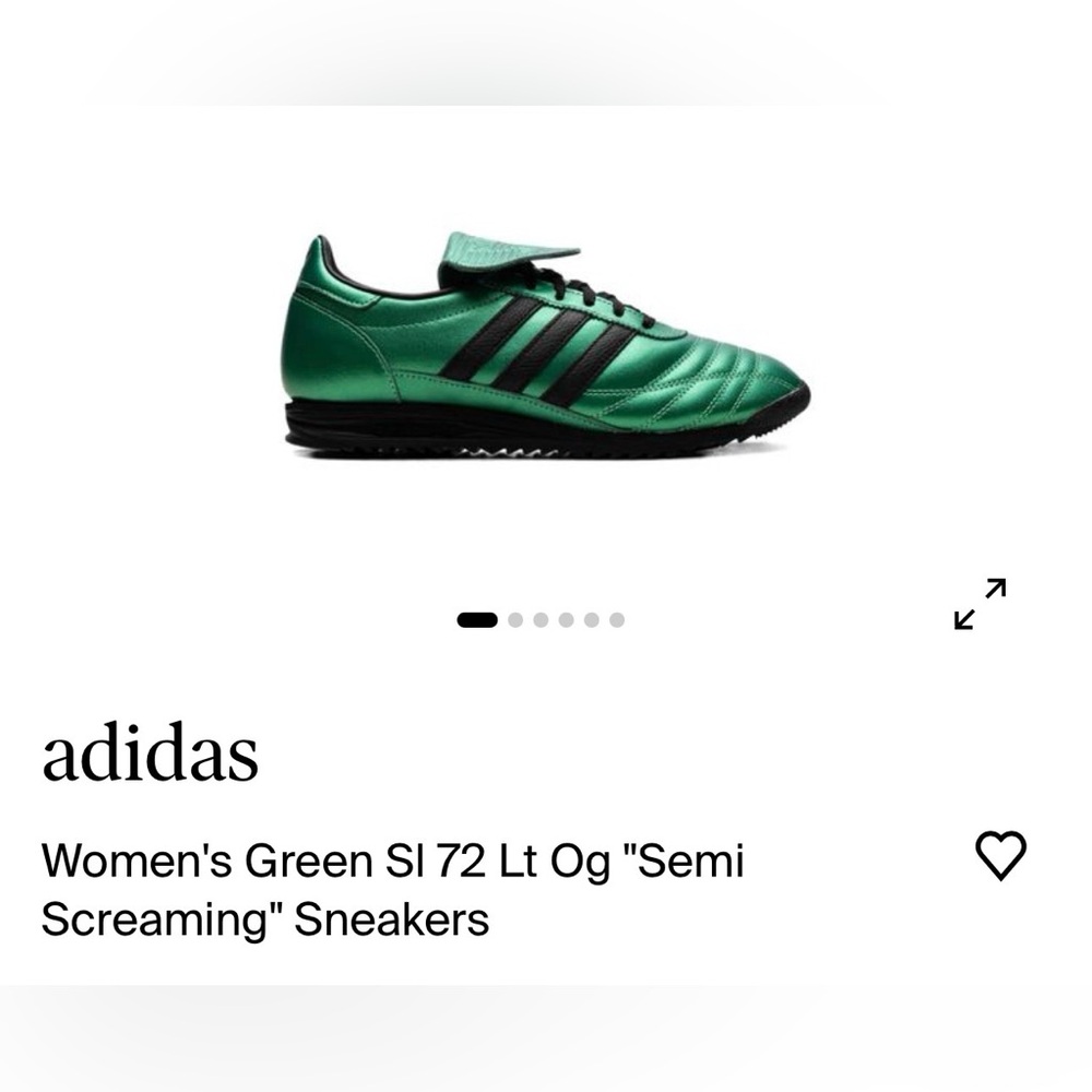 NWT Adidas Screaming Green Sneakers US 7